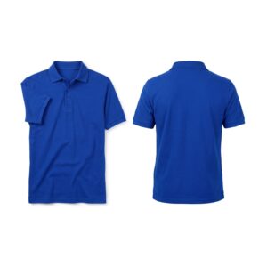 Piqué Polo — Blue