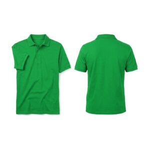 Piqué Polo — Green